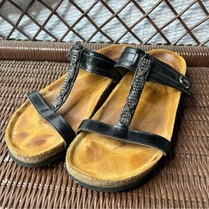 NAOT Made In Israel Blingy Adjustable Sandals Size 40 (9-9.5)